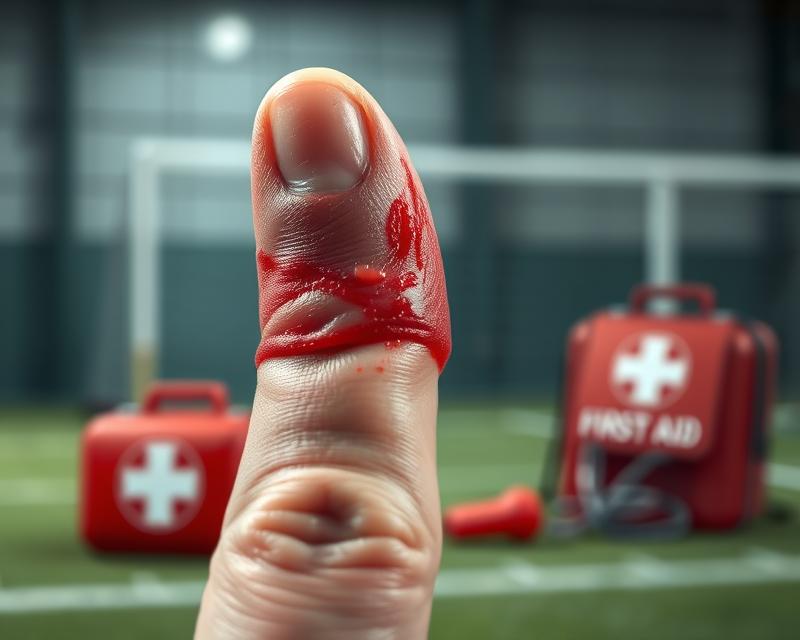 Wybity palec – objawy, przyczyny i pierwsza pomoc krok po kroku