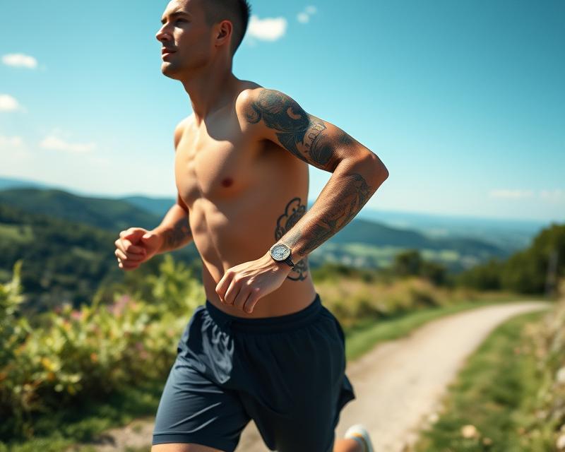 Jak dbać o tatuaż podczas biegania? Przewodnik po higienie i ryzyku