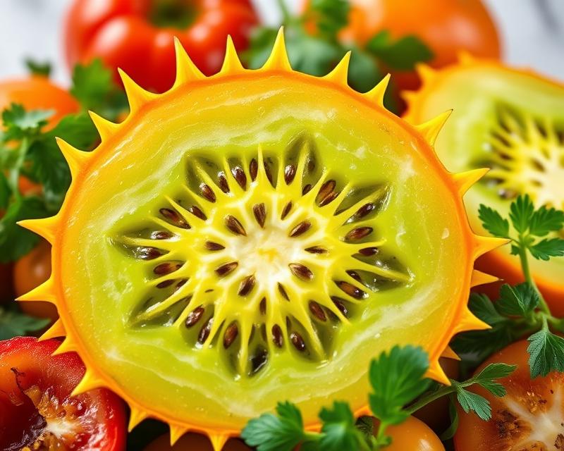 Kiwano – zdrowotne właściwości i pomysły na wykorzystanie w diecie