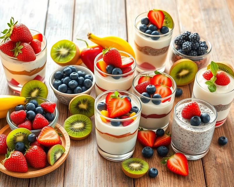 Zdrowe desery: smaczne i niskokaloryczne alternatywy dla słodkości