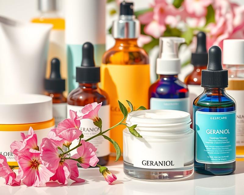 Geraniol w kosmetykach – właściwości, zastosowanie i bezpieczeństwo Geraniol w kosmetykach – właściwości, zastosowanie i bezpieczeństwo