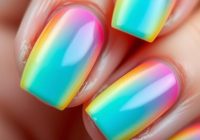 Gradientowe paznokcie: jak osiągnąć idealny efekt w 2025 roku?