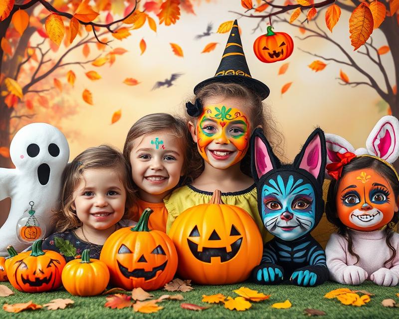 Makijaże halloweenowe dla dzieci – bezpieczne pomysły i inspiracje Makijaże halloweenowe dla dzieci – bezpieczne pomysły i inspiracje