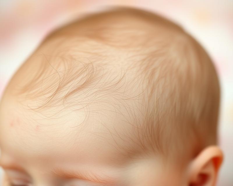 Trądzik niemowlęcy na głowie – przyczyny, objawy i leczenie