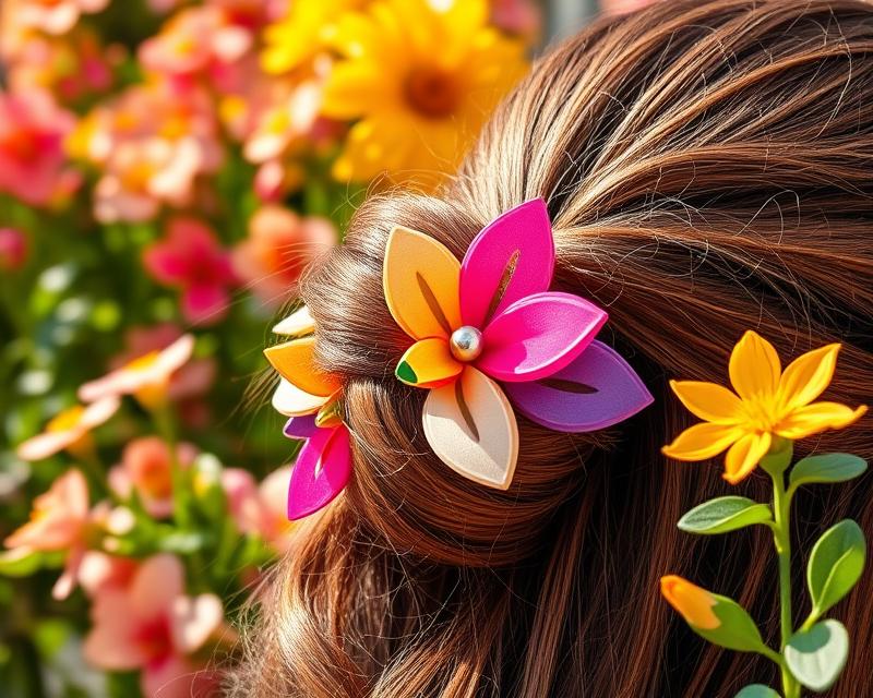 Fryzury z klamrą: modne inspiracje na wiosnę i lato Fryzury z klamrą: modne inspiracje na wiosnę i lato