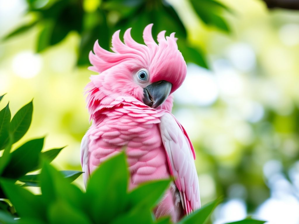 Kakadu różowa (Eolophus roseicapilla): charakter i wymagania hodowlane